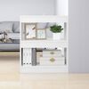 vidaXL Book Cabinet/Room Divider White 60x30x72 cm