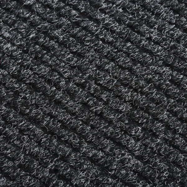 vidaXL Dirt Trapper Carpet Runner 100x150 cm Anthracite