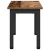 vidaXL Coffee Table Old Wood 60 x 30 x 36 cm Engineered Wood