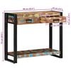 vidaXL Console Table Multicolour 90 x 33 x 75 cm Solid Reclaim Wood