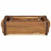 vidaXL Tray 2 pcs Brown 29 x 31 x 10 cm Solid Reclaim Wood