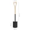 vidaXL Garden Digging Spade YD Grip Steel and Ashwood