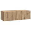 vidaXL Wall-Mounted TV Cabinet Artisan Oak 98 x 41 x 30 cm
