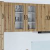 vidaXL Kitchen Cabinet with Shelf 2 pcs Artisan Oak 40 x 31 x 80 cm