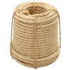vidaXL Rope 100% Sisal 20 mm 50 m