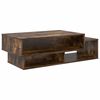 vidaXL Coffee Table Smoked Oak 105 x 50 x 32.5 cm Engineered Wood