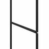 vidaXL Clothes Rack Plain Black 80 x 53 x 156 cm