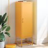 vidaXL Highboard Mustard Yellow 36x39x123 cm Steel