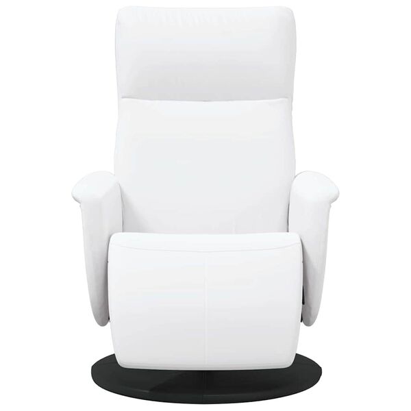 vidaXL Massage Recliner Chair White 71 x 90 x 105 cm Faux Leather
