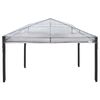 vidaXL Gazebo Cover Replacement Transparent 300 x 300 x 26 cm PVC
