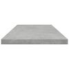 vidaXL Bookshelf Boards 4 pcs Concrete Grey 80x20x1.5 cm Engineered Wood