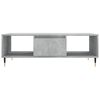 vidaXL Coffee Table Concrete Grey 104x60x35 cm Engineered Wood