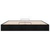vidaXL Ottoman Bed Frame without Mattress Black Super King Fabric