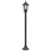 vidaXL Garden Post Lights 6 pcs E27 110 cm Aluminium Dark Green