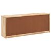 vidaXL Shoe Storage Bench 94x20x38 cm Solid Walnut Wood