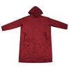 vidaXL Blanket Hoodie Bordeaux Red M Flannel