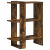 vidaXL Bookshelf Smoked Oak 52 x 25 x 71.5 cm Engineered Wood