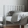 vidaXL Metal Replace Headboard White 90 cm