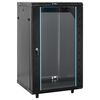 vidaXL 18U Network Cabinet with Swivel Feet 19" IP20 60x60x100 cm