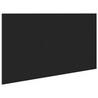 vidaXL Bed Headboard Black 160x1.5x80 cm Engineered Wood
