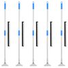 vidaXL Floor Squeegees 5 pcs 45x122,5 cm Steel and Rubber