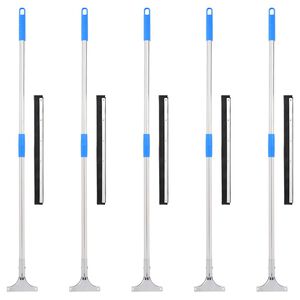 vidaXL Floor Squeegees 5 pcs 45x122,5 cm Steel and Rubber