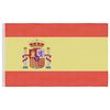 vidaXL Spain Flag and Pole 5.5 m Aluminium