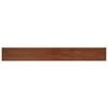 vidaXL Window Sill Brown Wood 60 x 10 x 4.5 cm PVC