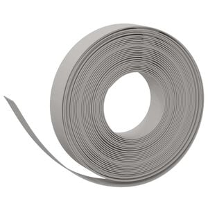 vidaXL Garden Edging 25 m 10 cm PE Grey
