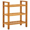 vidaXL Shoe Rack | Solid Oak | Solid Oak Wood | Medium | Shoe Rack | Rectangular