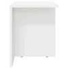 vidaXL End Table White 37 x 32 x 40 cm Engineered Wood