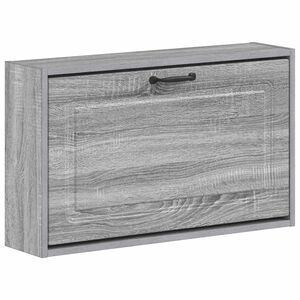 vidaXL Wall-Mounted Shoe Cabinet UTRECHT 71 x 17 x 43 cm Grey Sonoma