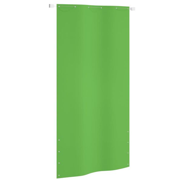 vidaXL Balcony Screen Light Green 120x240 cm Oxford Fabric