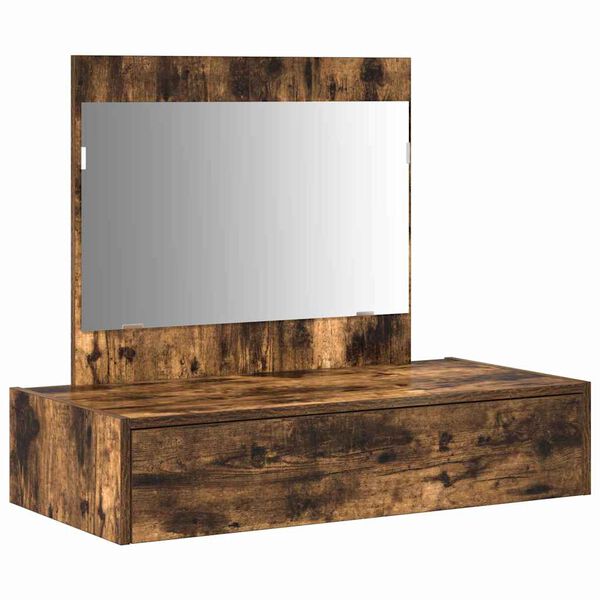 vidaXL Dressing Table Brown 83 x 40 x 70 cm Engineered Wood