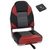 vidaXL 2 Piece Foldable Boat Seat Set High Backrest