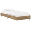 vidaXL Bed Frame Artisian Oak 80 x 200 cm Engineered Wood