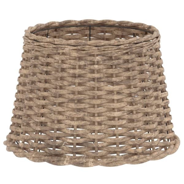 vidaXL Lamp Shade Brown &Oslash;40x26 cm Wicker
