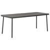vidaXL Garden Table Dark Grey 180x83x72 cm Steel