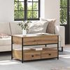 vidaXL Coffee Table Artisan Oak 85 x 50 x 50 cm Engineered Wood