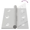 vidaXL Hinge Plain 12 pcs Silver 58 x 35 x 1 mm Steel