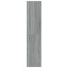 vidaXL Book Cabinet/Room Divider Grey Sonoma 100x30x135 cm