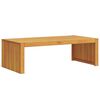 vidaXL Side Table Brown 110 x 55 x 35 cm Solid Acacia Wood