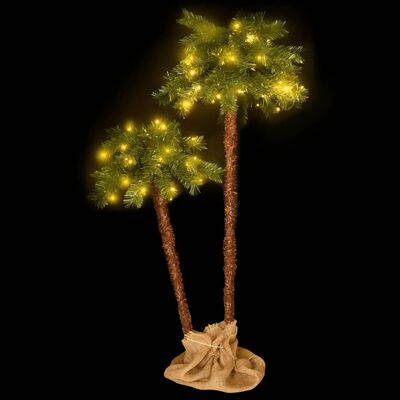 vidaXL Christmas Tree with LEDs 105 cm&180 cm