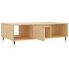 vidaXL Coffee Table Sonoma Oak 104x60x35 cm Engineered Wood