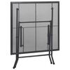 vidaXL Folding Mesh Table 80x80x72 cm Steel Anthracite