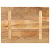 vidaXL Table Top 90x60x3.8 cm Rectangular Solid Wood Mango
