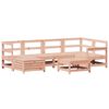 vidaXL 7 Piece Garden Sofa Set Solid Wood Douglas Fir