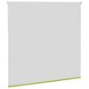 vidaXL Roller Blind Blackout Leaves Green 150x150 cm Fabric Width 146.6 cm Polyester