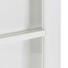 vidaXL Sliding Door White 78 x 211 cm Solid Pine Wood and Glass