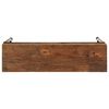 vidaXL Console Table 110x30x80 cm Solid Wood Reclaimed